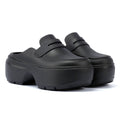 Crocs Stomp Women's Black Loafers