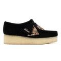 Clarks Originals Wallacraft Bee Harajuku Suede Women's Black/Leopard Shoes