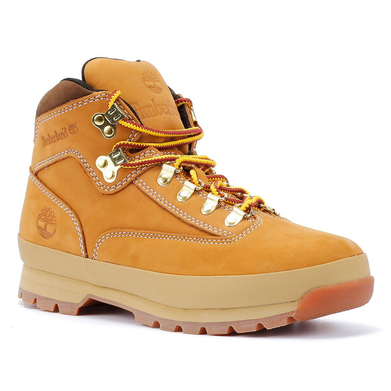 Timberland Euro Hiker Mid Lace Leather Men's Wheat Boots