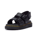 Dr. Martens Junior Varel Leather Black Sandals