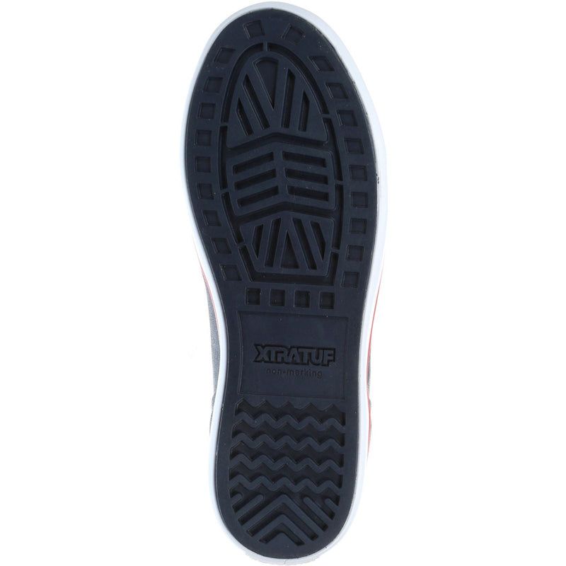 Xtratuf Ankle Deck Rubber Navy/Red Wellington Boots