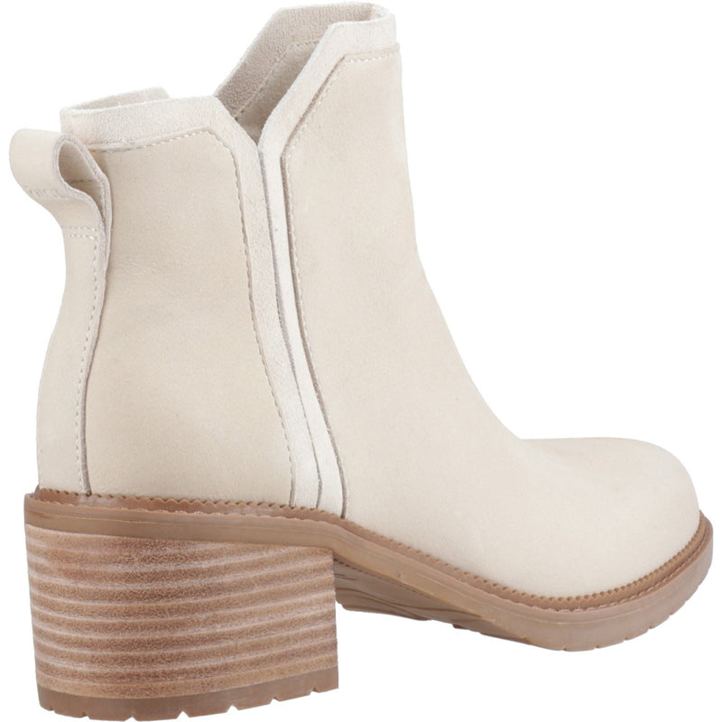 TOMS Hailey Leather Women's Beige Boots