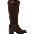 Hush Puppies Heidi Leather Women's Brown Suede Boots