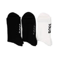 Boss 3 Pack Logo Bamboo Men's Black Calf High Socks