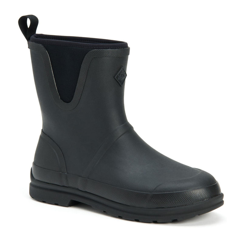 Muck Boots Originals Pull On Mid Rubber Black Wellington Boots