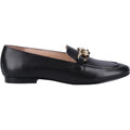 Hush Puppies Harper Chain Leather Women's Black Loafers