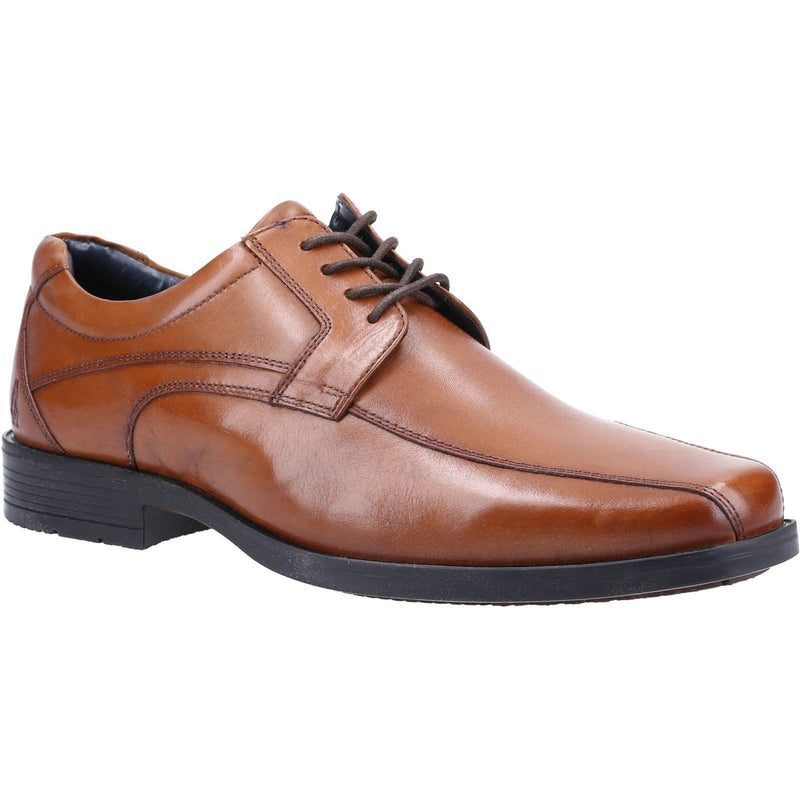 Hush Puppies Brandon Leather Men's Tan Lace-Up Shoes