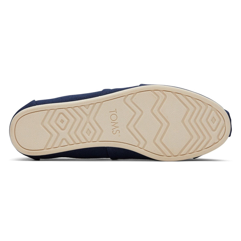 TOMS Alpargata 100% Cotton Women's Navy Espadrilles