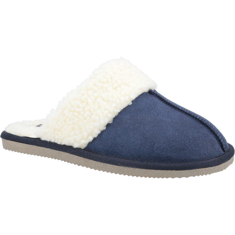 Hush Puppies Arianna Suede Women's Navy Slippers