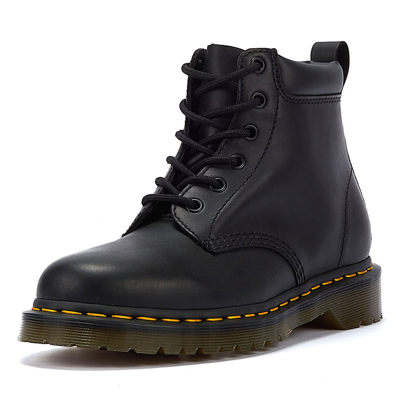 Dr. Martens 939 Ben Sole Black Greasy Leather Boots