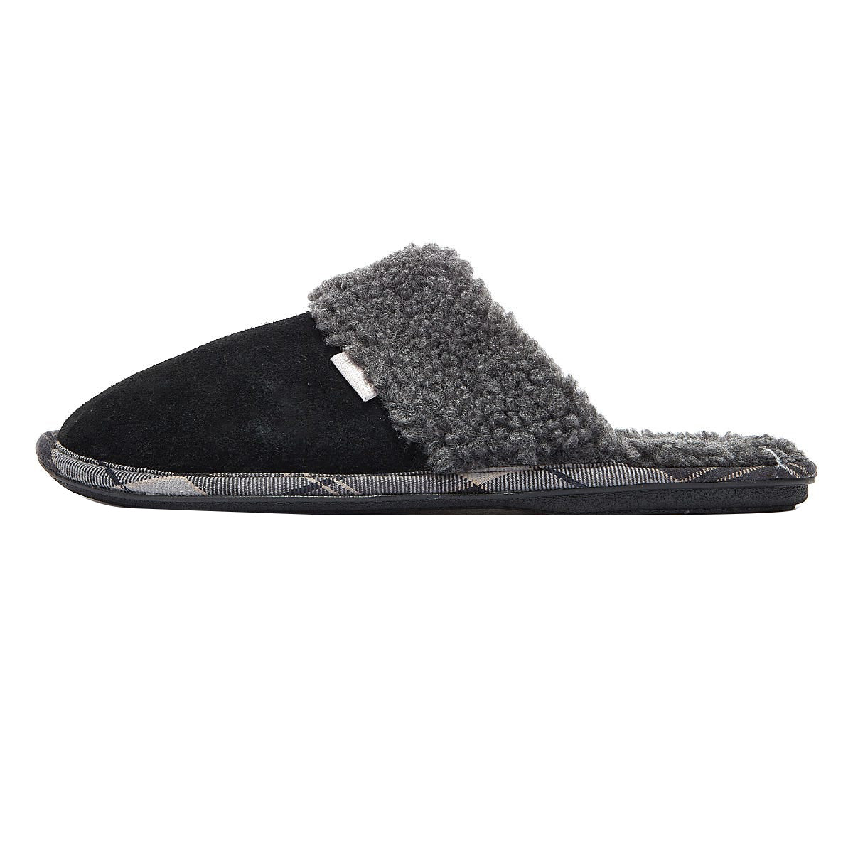 Barbour lydia mule slippers grey hot sale