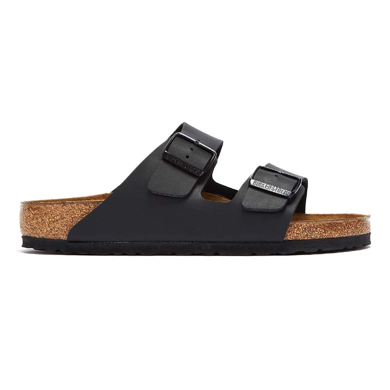 Birkenstock Arizona Birko-Flor Mens Black Narrow Sandals