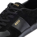 Boss Brandon Suede/Leather Men's Black Trainers