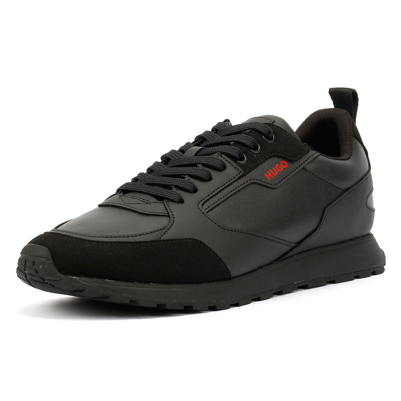 Hugo Icelin Runn Men's Black Trainers