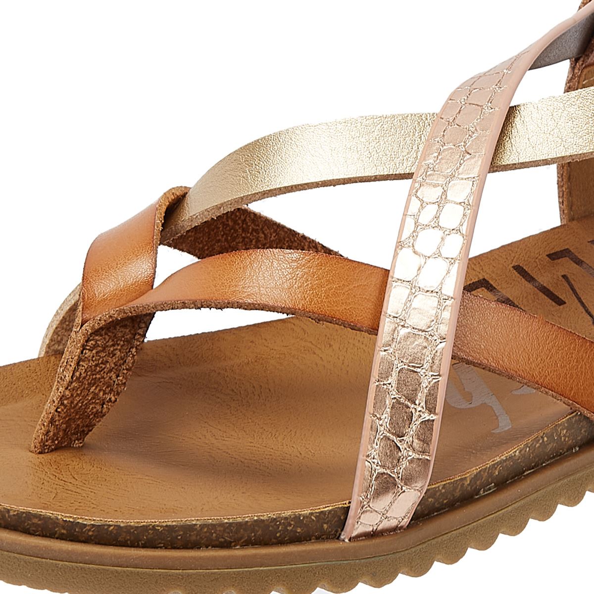 Rose gold 2024 blowfish sandals