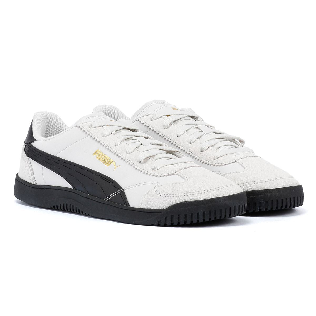 Black and white puma trainers online