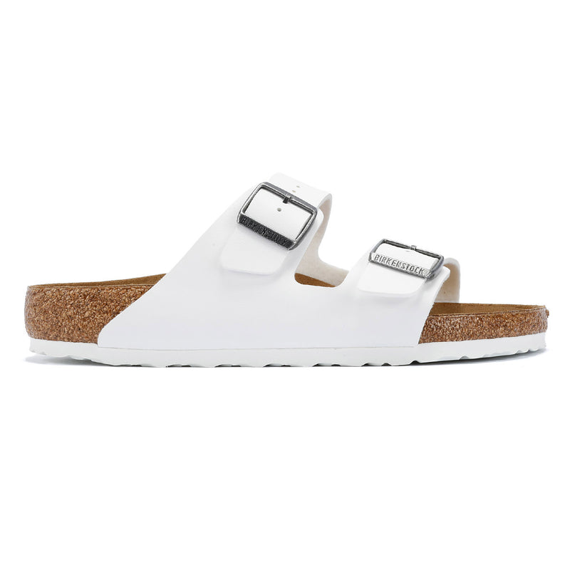 Birkenstock Arizona Birko-Flor Mens White Regular Sandals