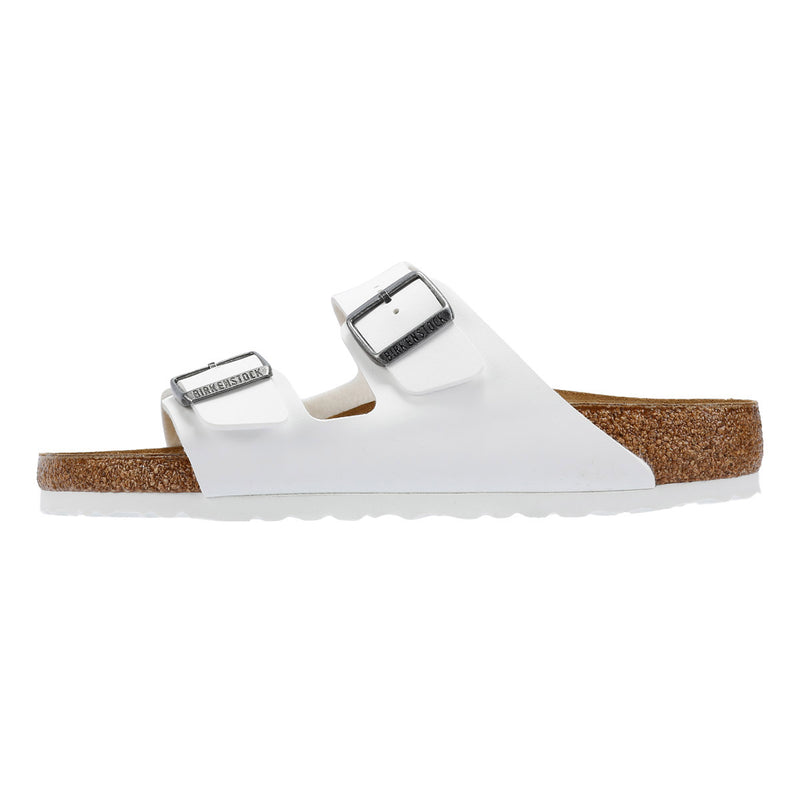 Birkenstock Arizona Birko-Flor Mens White Regular Sandals