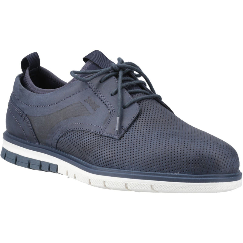 Pod Murphy Leather Men's Navy Lace-Up Shoes