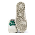 Veja V-90 Leather Women's White/Green Trainers