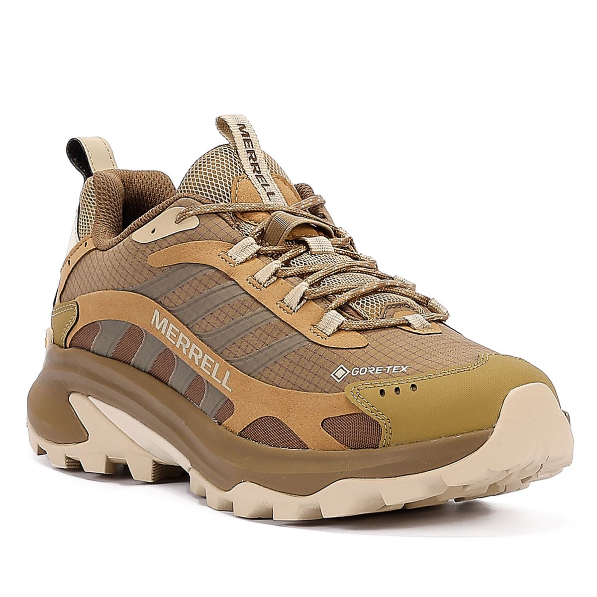 Merrell Moab Speed 2 Gore-Tex Men's Coyote Beige Trainers – Tower