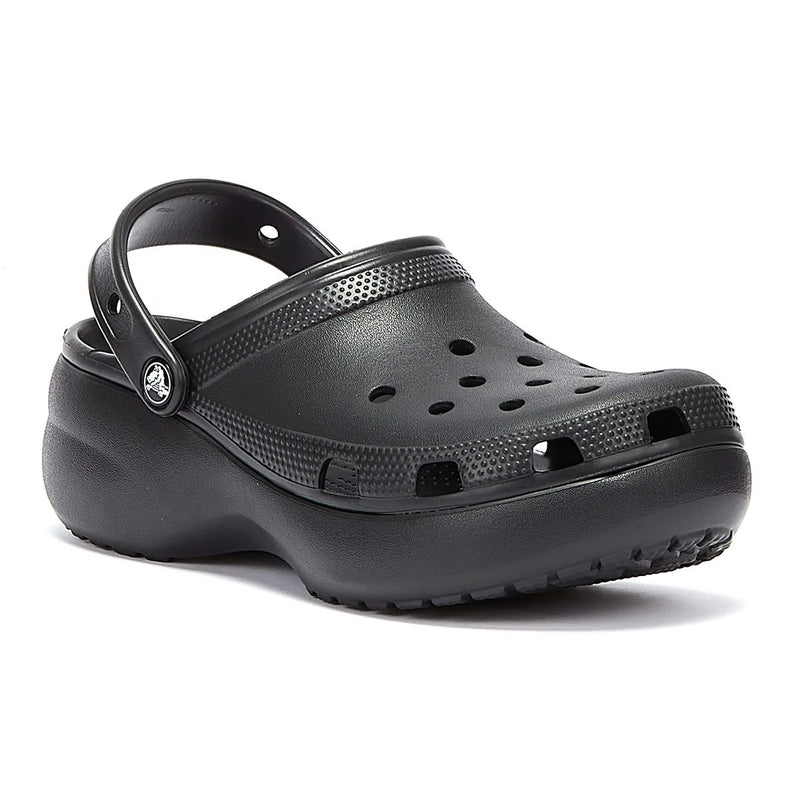 Ladies discount black crocs