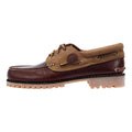 Timberland Authentic Leather Burgundy Boat Shoes