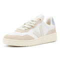 Veja V-90 Leather Women's White/Pierre/Steel Trainers