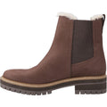 TOMS Bennet Leather Women's Dark Brown Boots