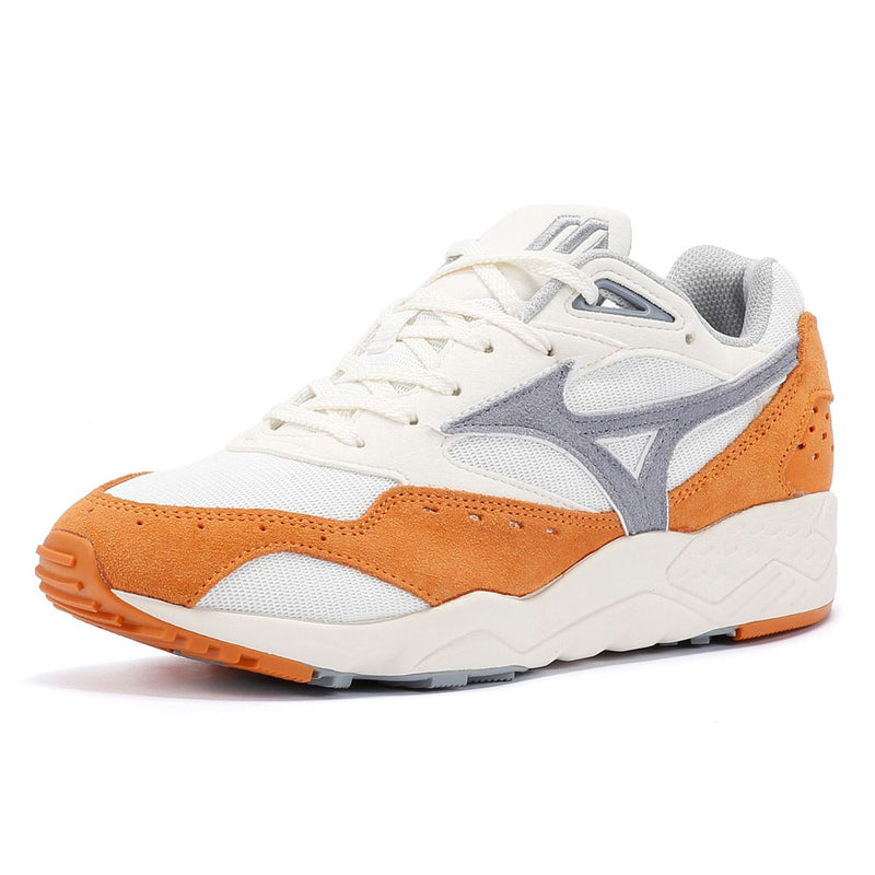 Mizuno Contender S White/Orange Trainers