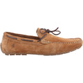 Hush Puppies Reuben Suede Men's Tan Boat Shoes