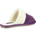 Hush Puppies Arianna Suede Women's Purple Slippers