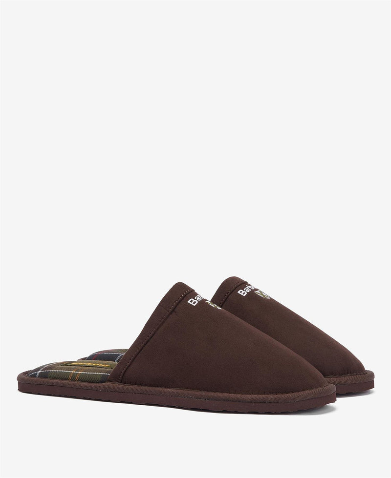 Barbour Everitt Men's Brown Slippers