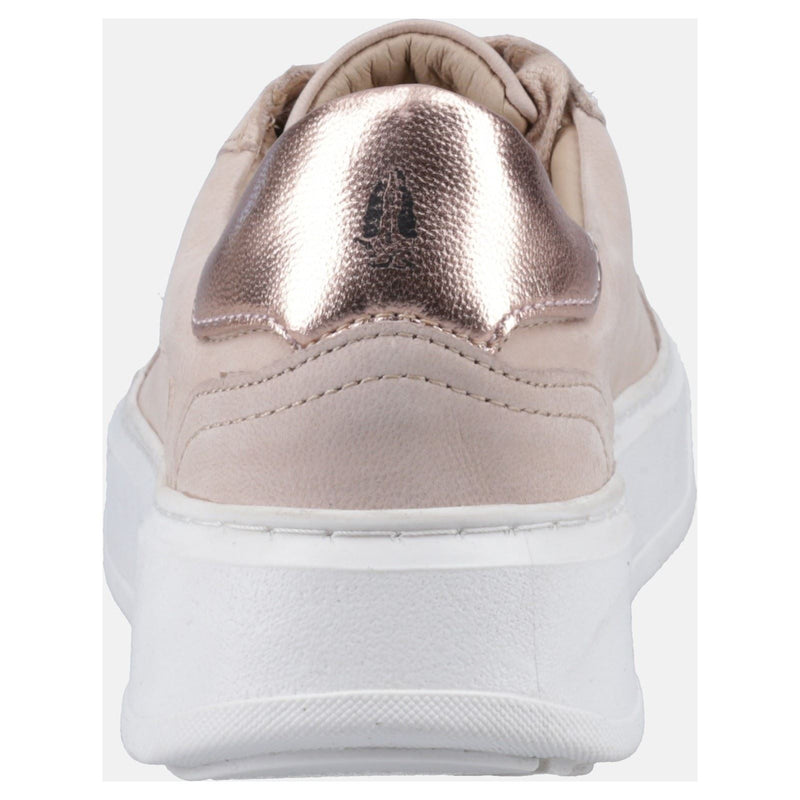 Hush Puppies Camille Leather Women's Blush Trainers