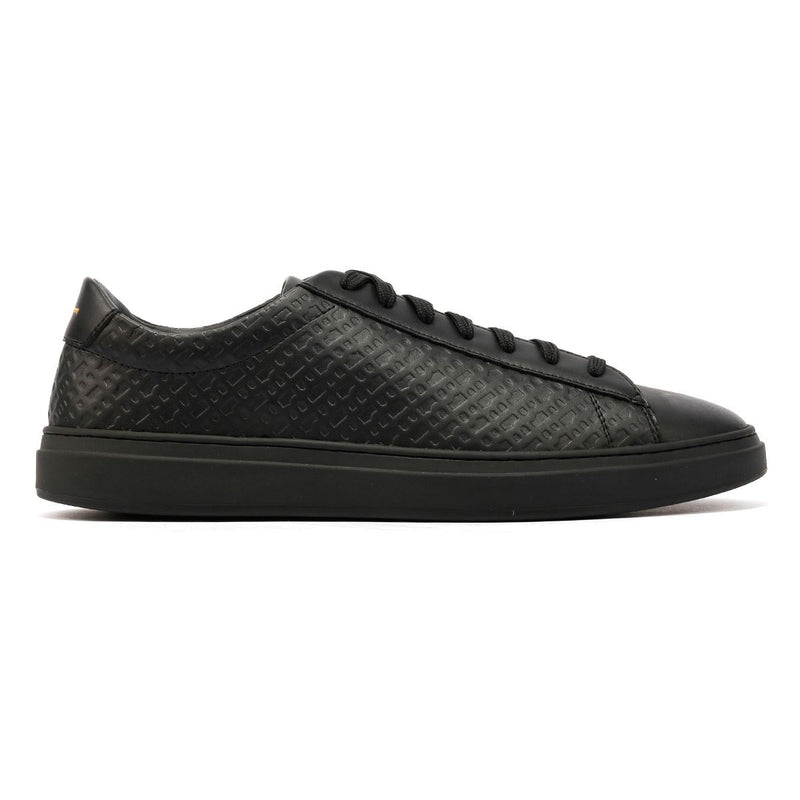 Boss Kieran Tennis Leather Men's Black Trainers