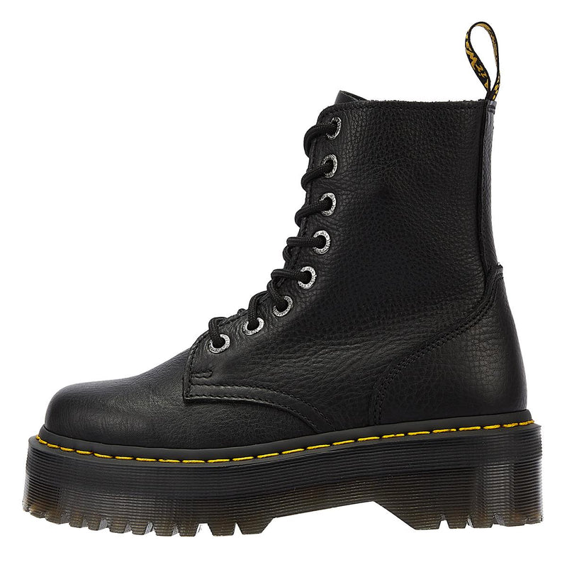 Dr. Martens Jadon 3 Pisa Leather Black Boots