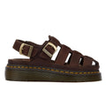 Dr. Martens Fisherman Grizzly Women's Dark Brown Sandals