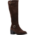 Hush Puppies Heidi Leather Women's Brown Suede Boots