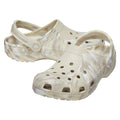 Crocs Classic Marbled Thermoplastic Bone/Multi Clogs