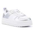 Hugo Lyssa Tennis Women's White/Silver Trainers