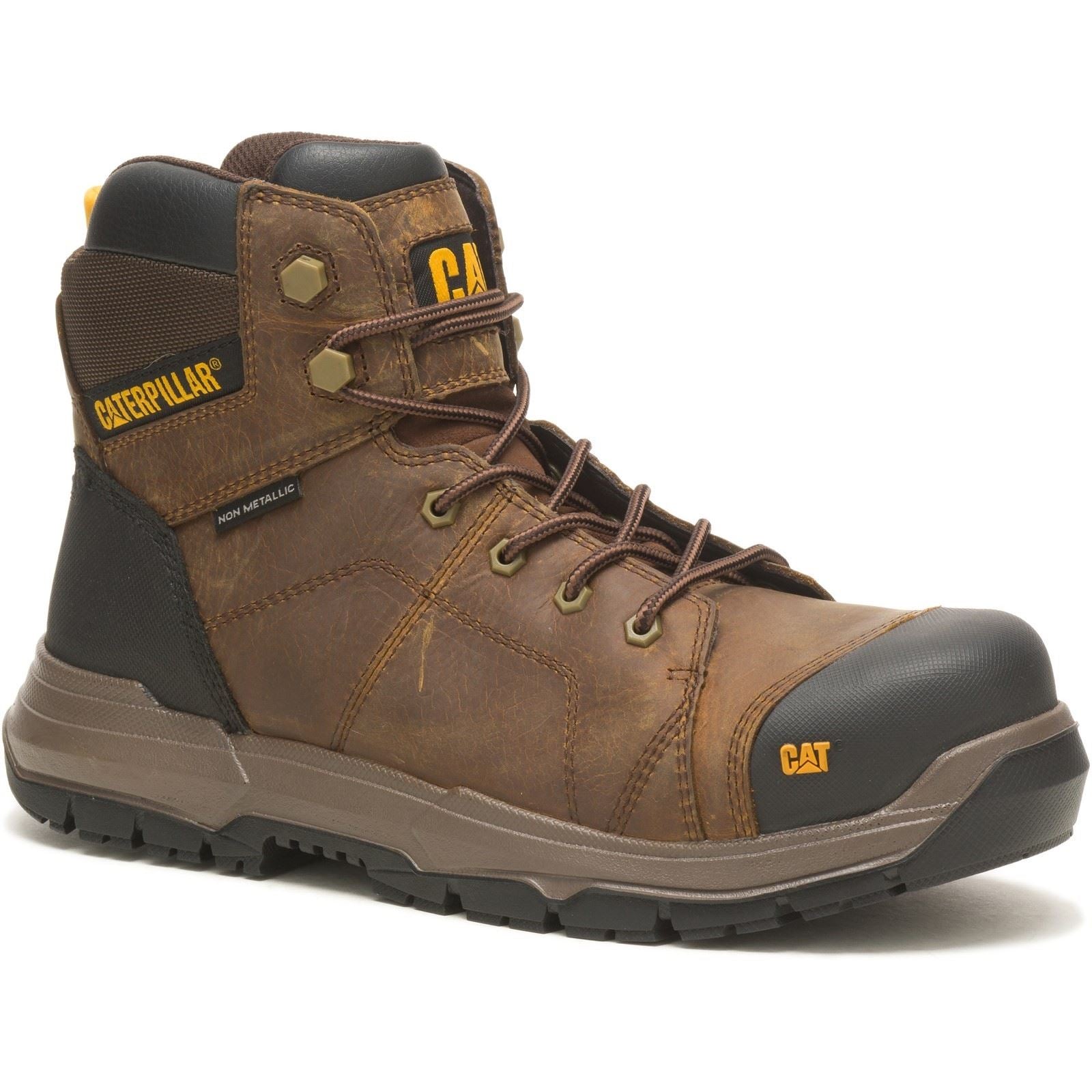 Caterpillar Crossrail 2.0 Leather Pyramid Safety Boots Tower London