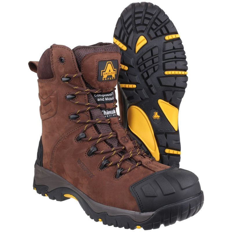 Amblers Safety AS995 PILLAR Leather Brown