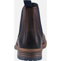 Hush Puppies Justin Chelsea Leather Men's Brown Boots