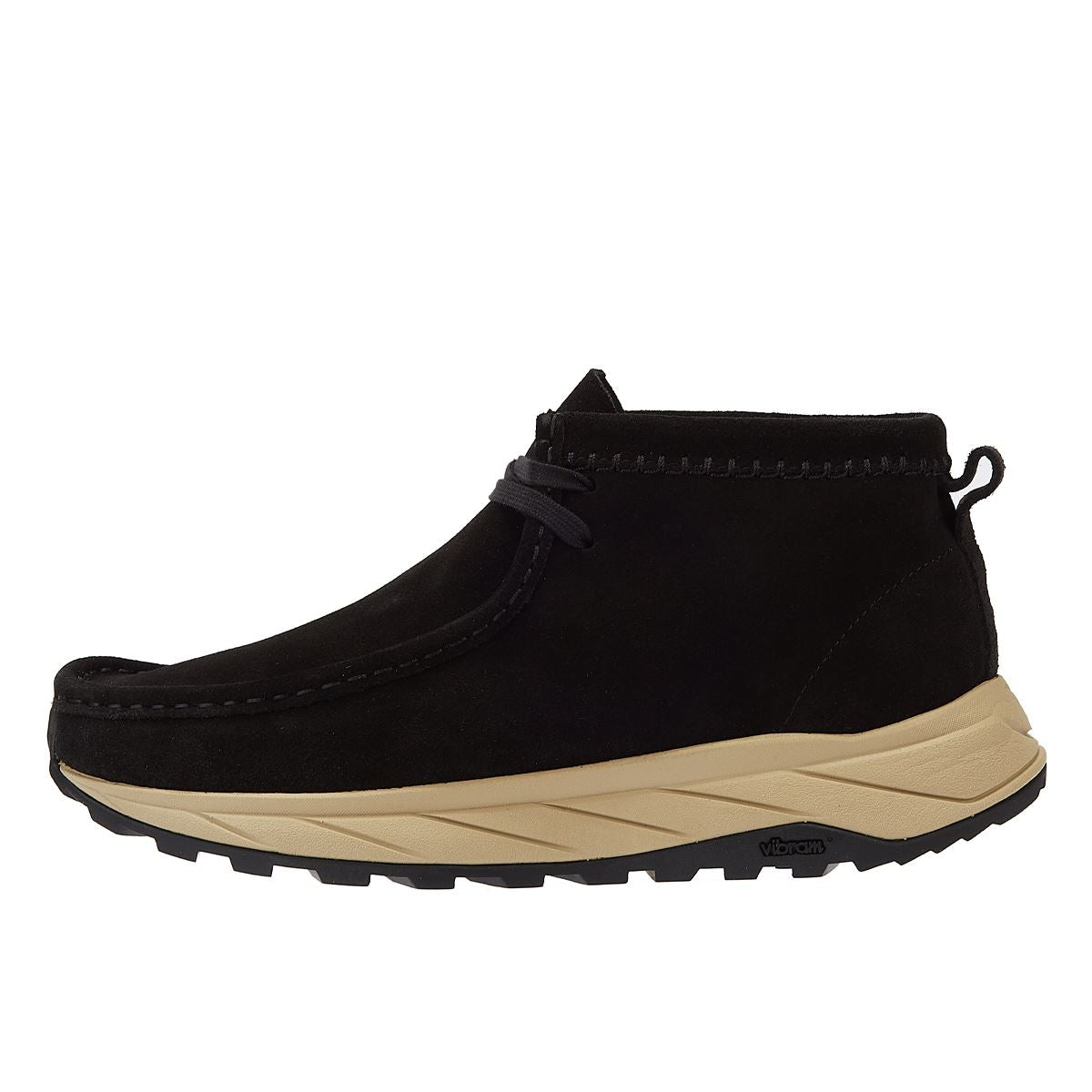 Clarks Originals Wallabee Eden Suede Men's Black Lace-Up Shoes