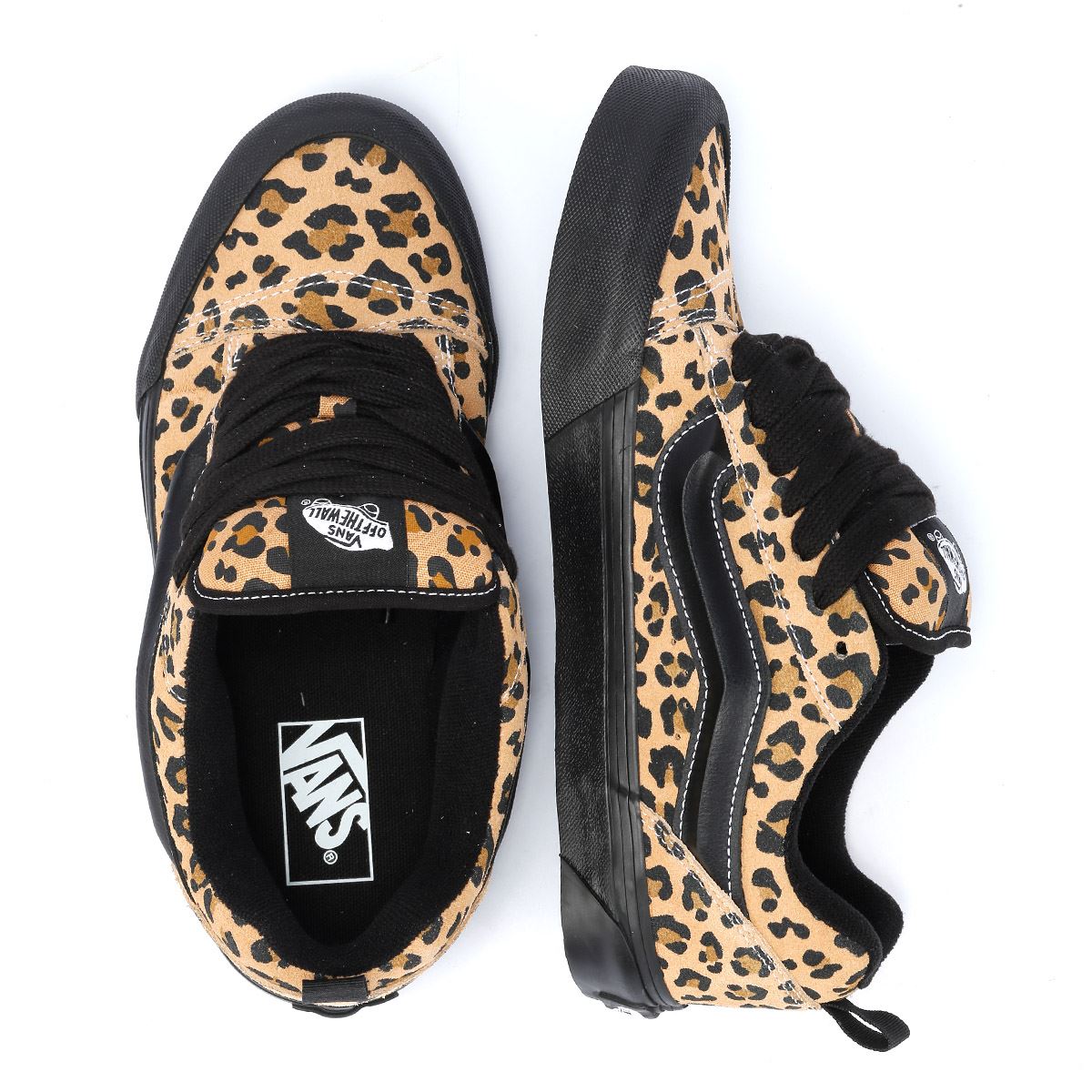 Vans Knu Skool Leopard Trainers Tower London