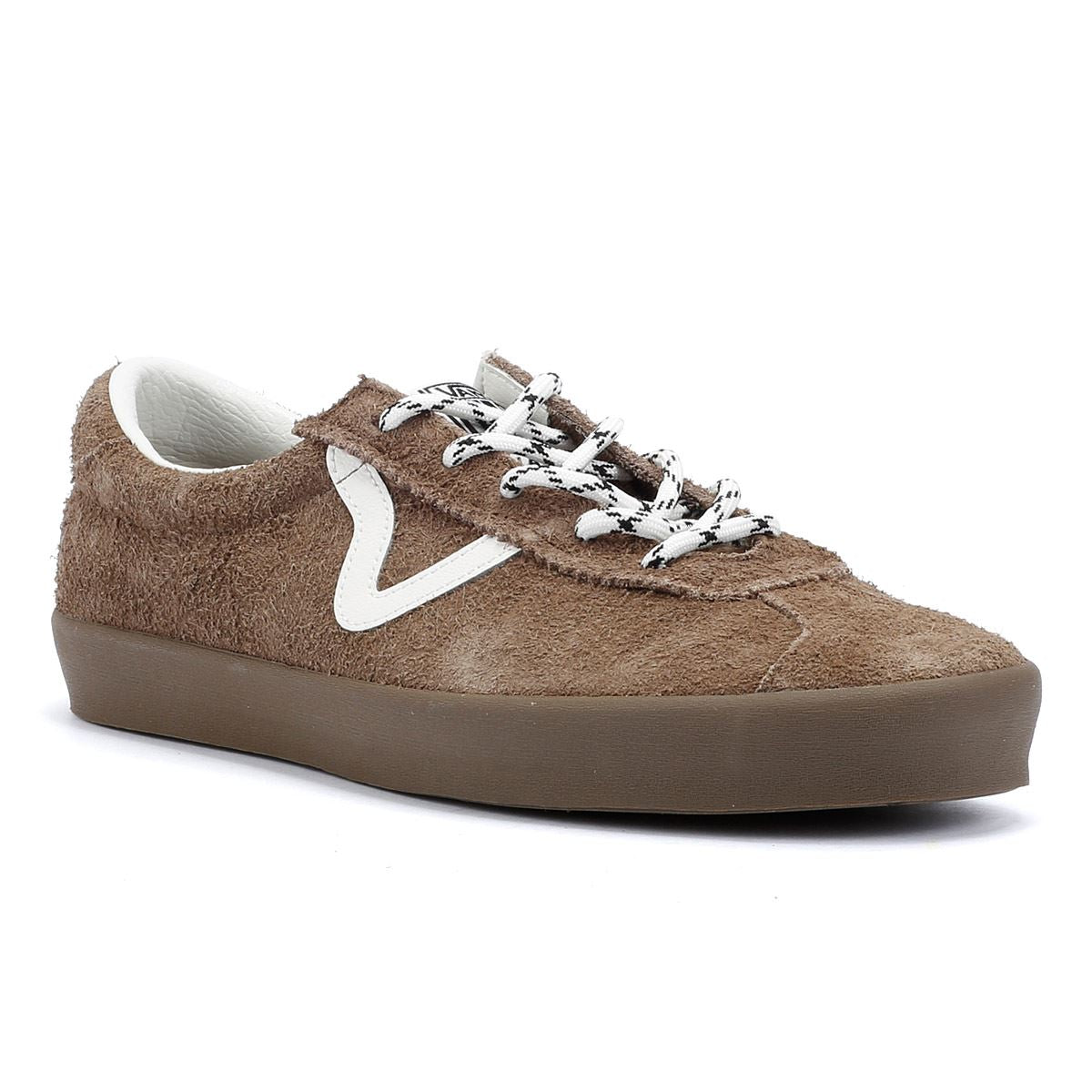 Vans Sport Low Hairy Suede Teak Trainers Tower London