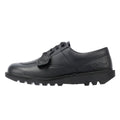 Kickers Kick Lo Tumble Leather Black Shoes