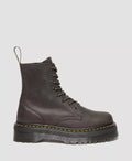 Dr. Martens Jadon Leather Women's Charcoal Grey Boots