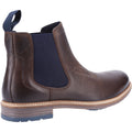 Hush Puppies Justin Chelsea Leather Men's Brown Boots