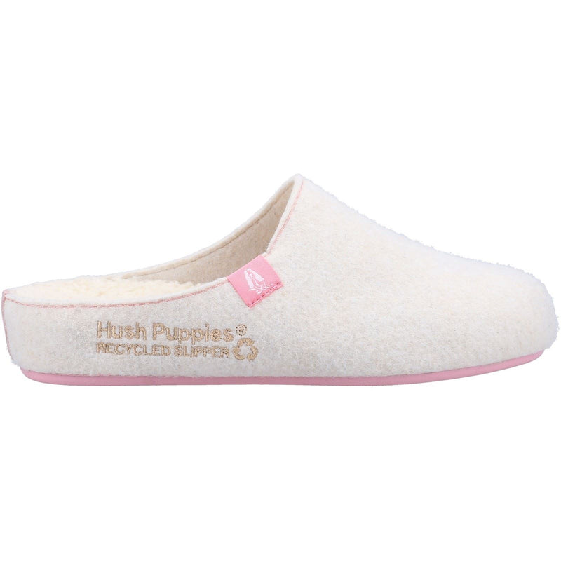 Hush Puppies The Good 90% Recycled RPET Polyester Women's Beige Slippers